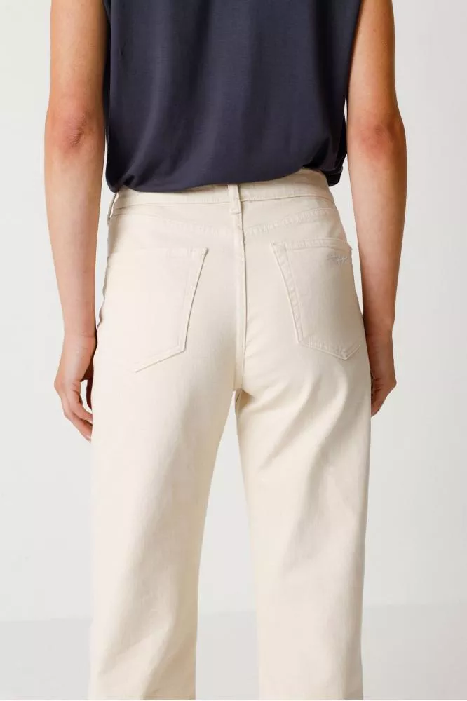 Pantalon Ania crème – vue 4